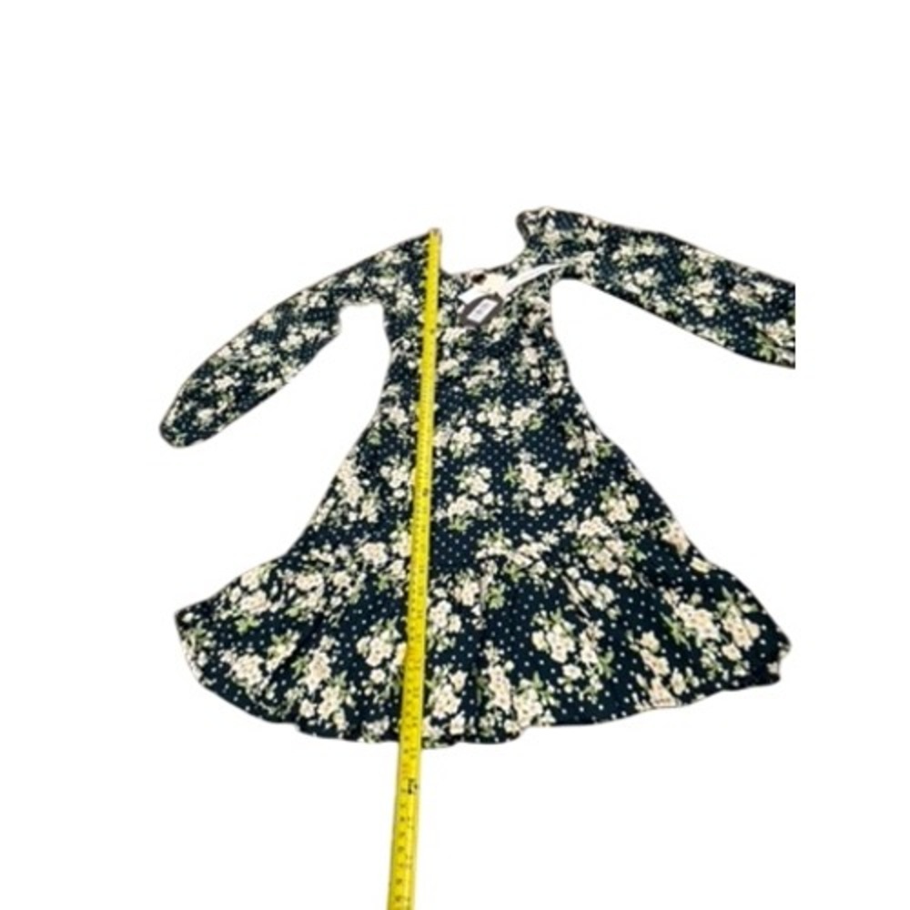 byTiMo‎ New York Blossom Crepe Gather Mini Dress  Floral XS NWT  Babydoll Sexy - Picture 14 of 16